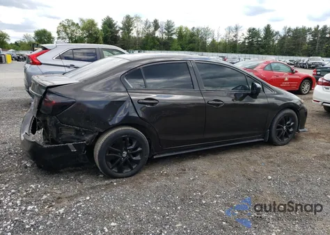 2014 Honda Civic Ex z USA, uszkodzony, nr VIN 2HGFB2F85EH557794